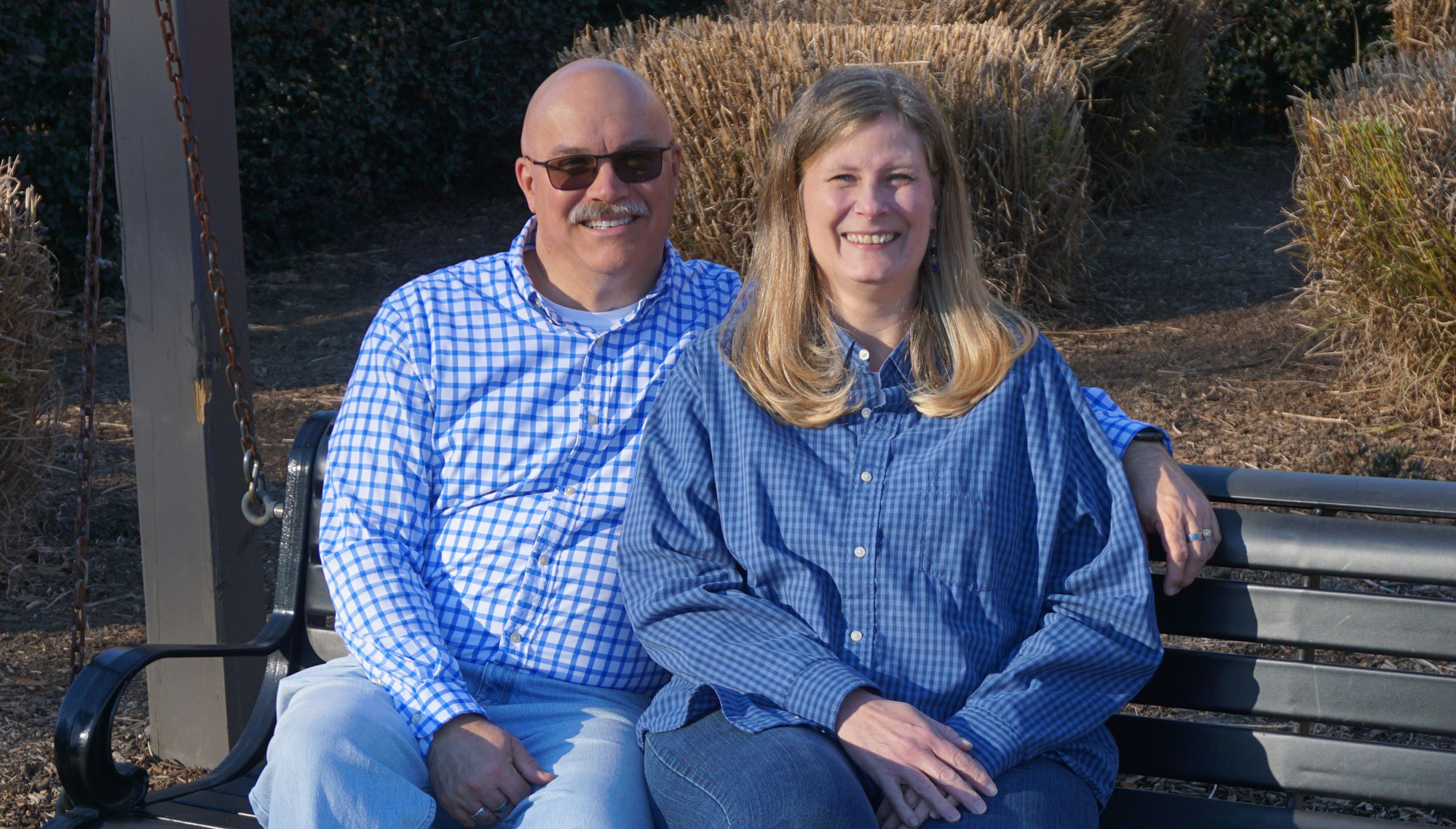 Photo of Martin and his wife Jennifer